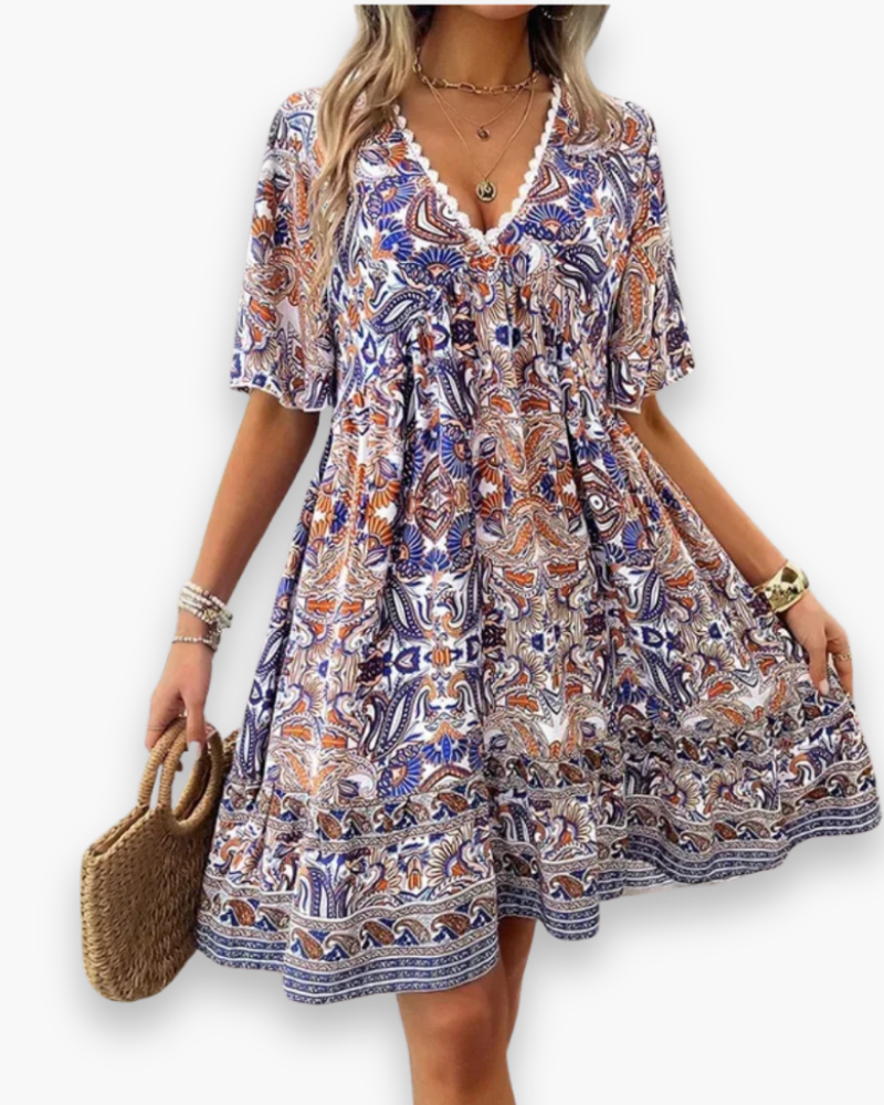 Robe fluide estivale femme | Midi d'été 1