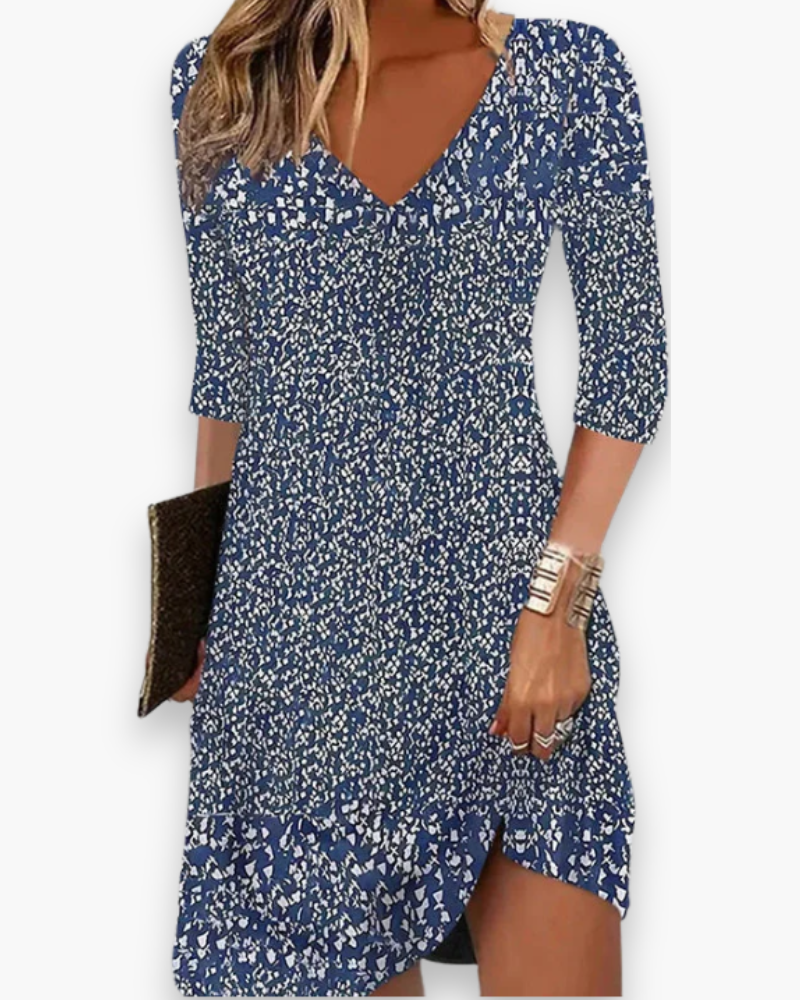 Robe imprimée décontractée pour femmes | Estival 0
