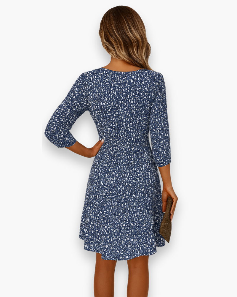 Robe imprimée décontractée pour femmes | Estival 1