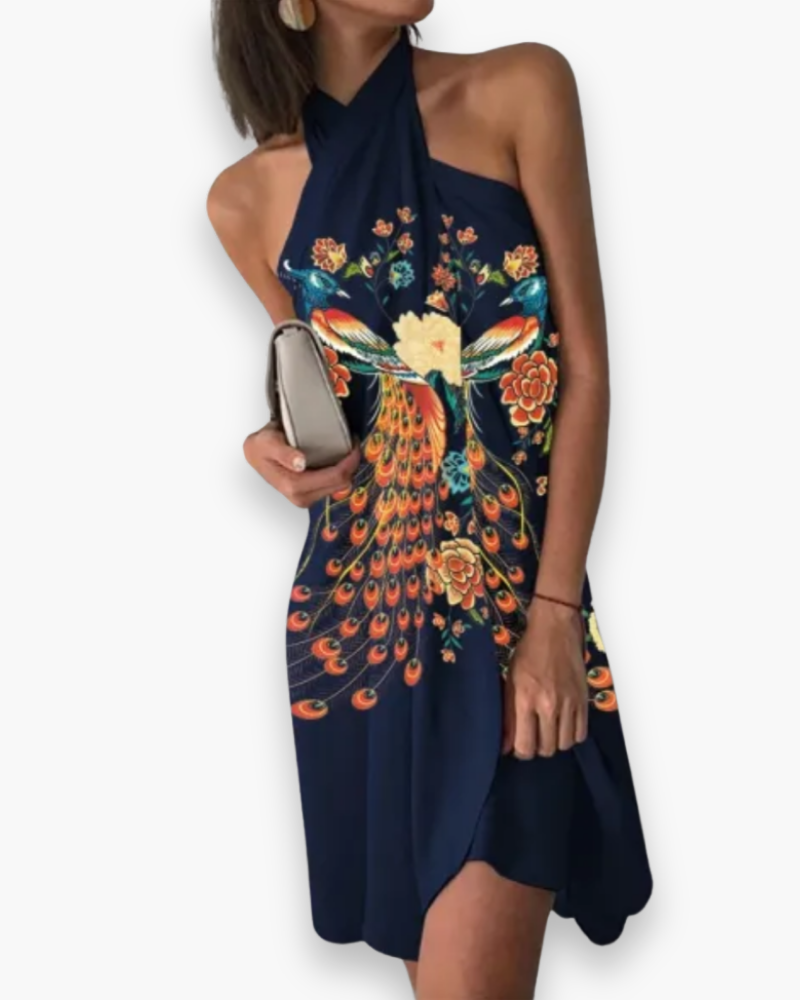 Robe minimaliste élégante des femmes | Midi 0