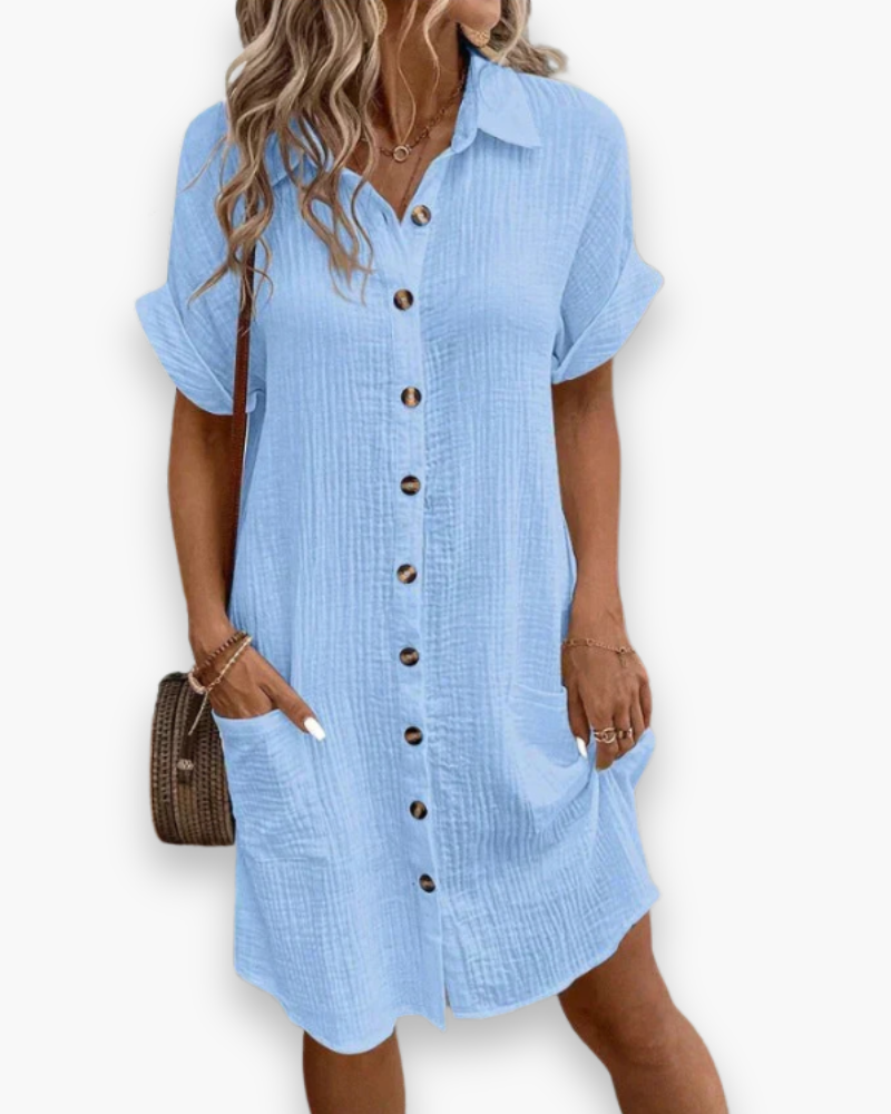 Robe polo boutonnée femme | Élégante et décontractée 4