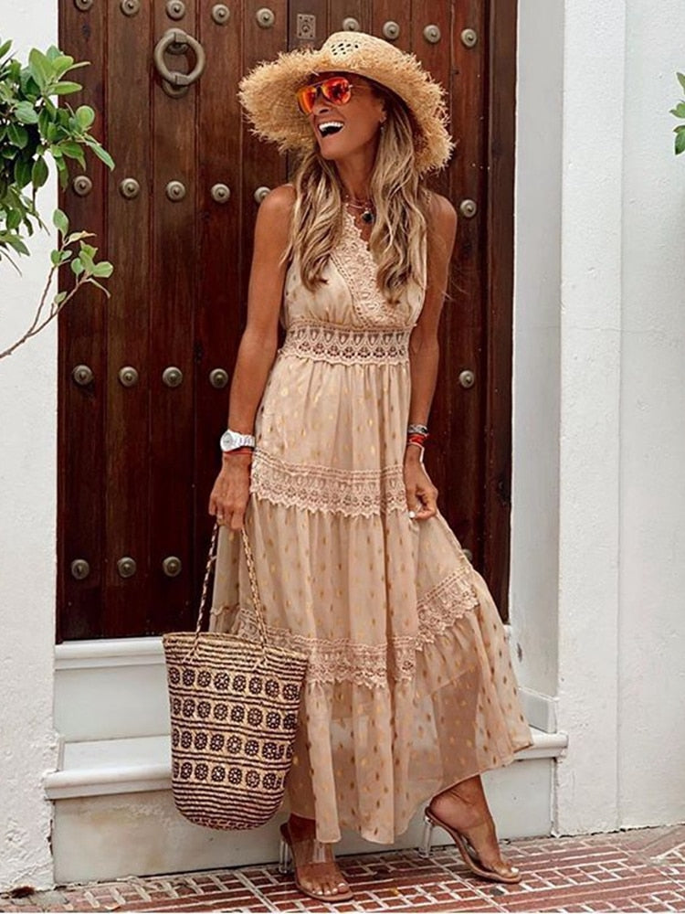 Caroline - Robe Bohème Chic