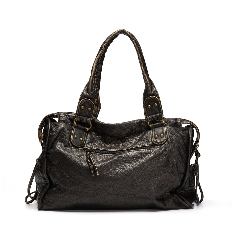 Marie - Sac Main Noir Femme