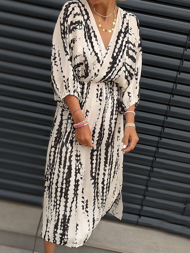 Sandrine - Robe Midi Chic