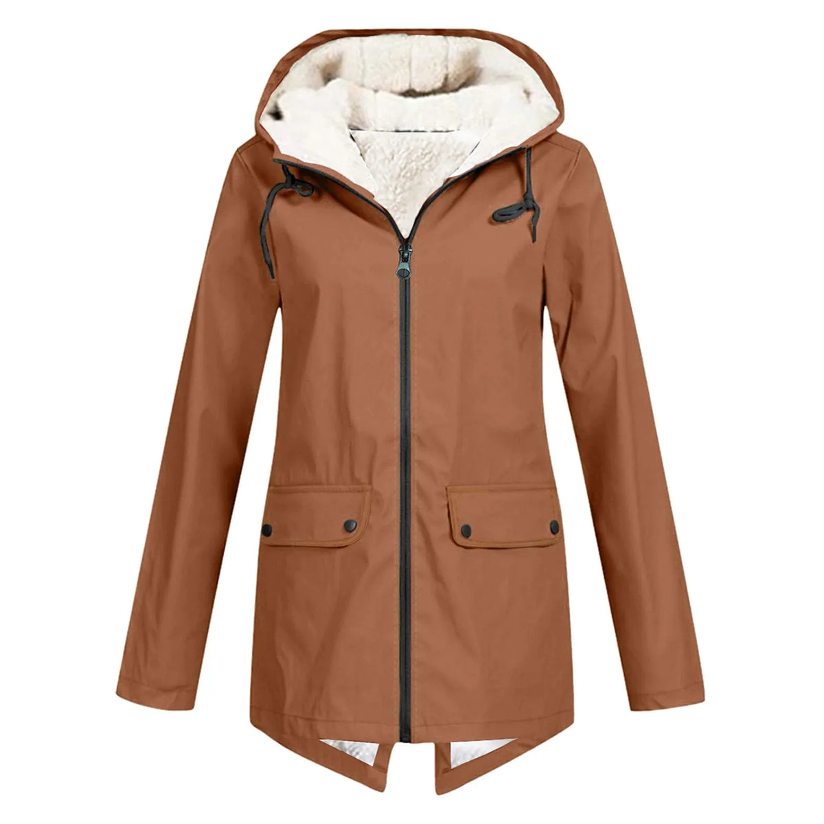 Monique | Parka Chic Longue Fourrée