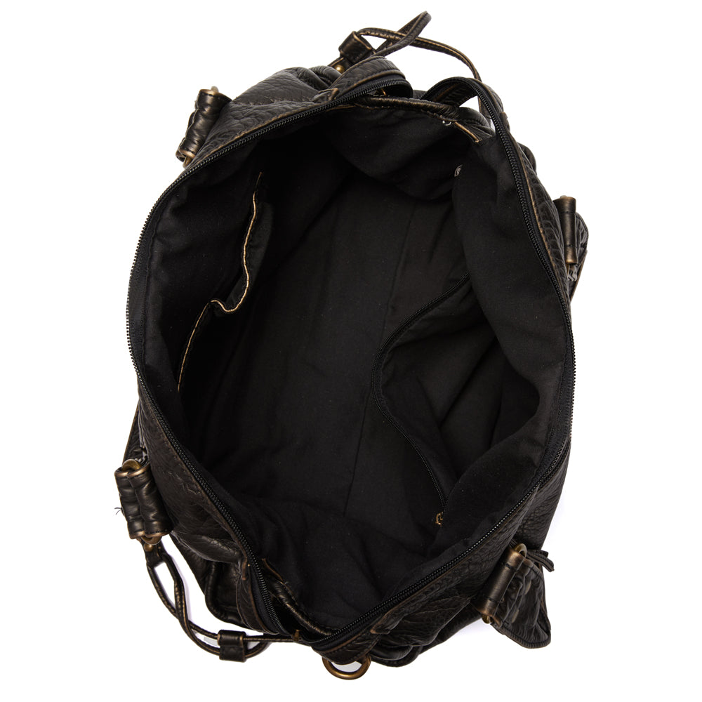 Marie - Sac Main Noir Femme
