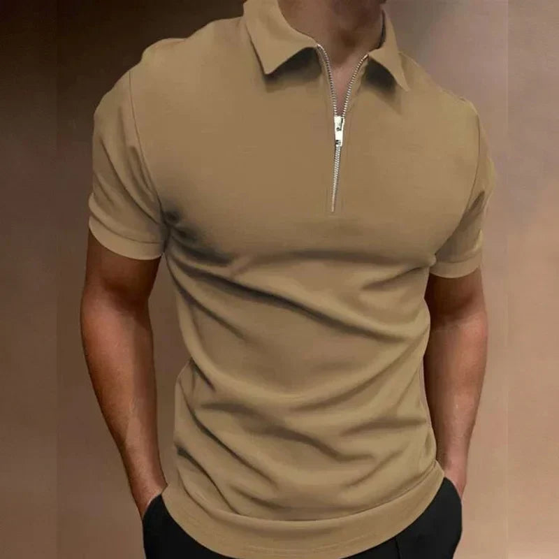 Julien - Polo Zippé Élégant
