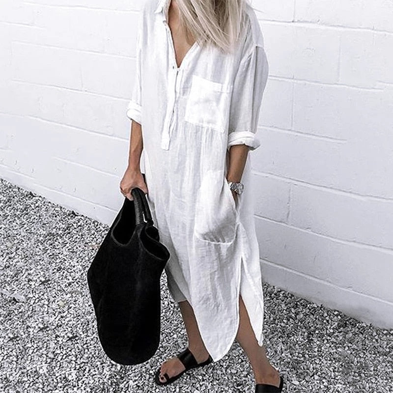 Isabelle - Robe Maxi Fluide