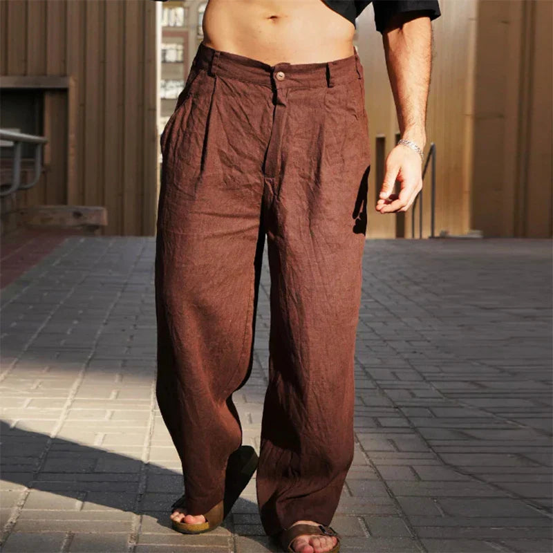 Sandrine - Pantalon en Lin Léger