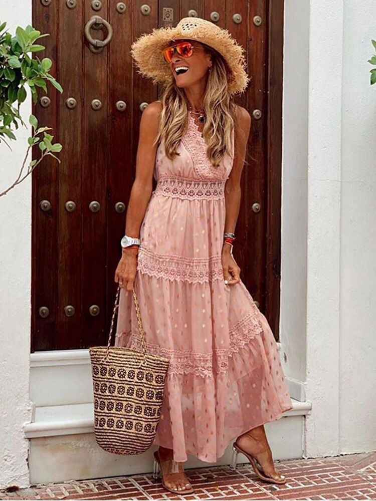 Caroline - Robe Bohème Chic