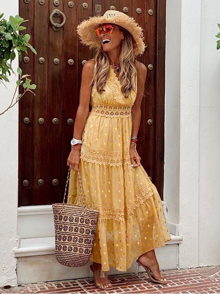 Caroline - Robe Bohème Chic