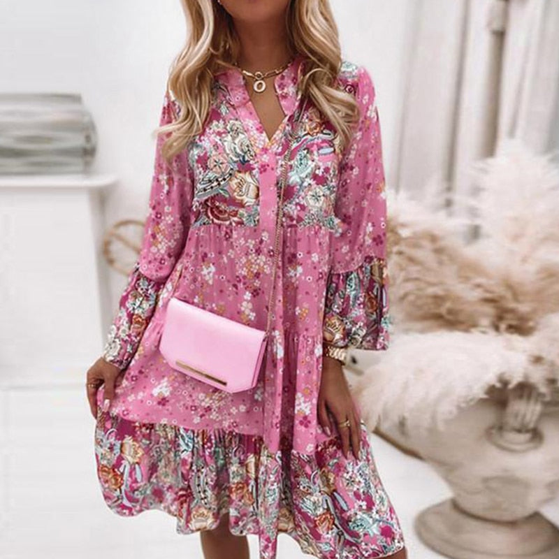 Céline - Robe Bohème Élégante