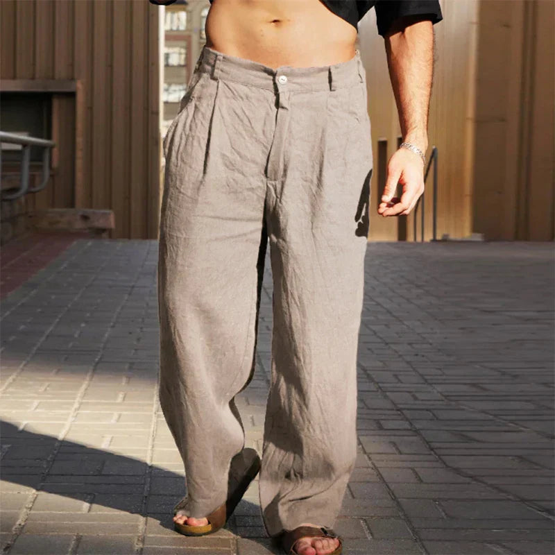 Sandrine - Pantalon en Lin Léger