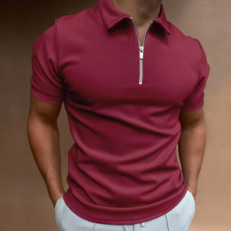 Julien - Polo Zippé Élégant
