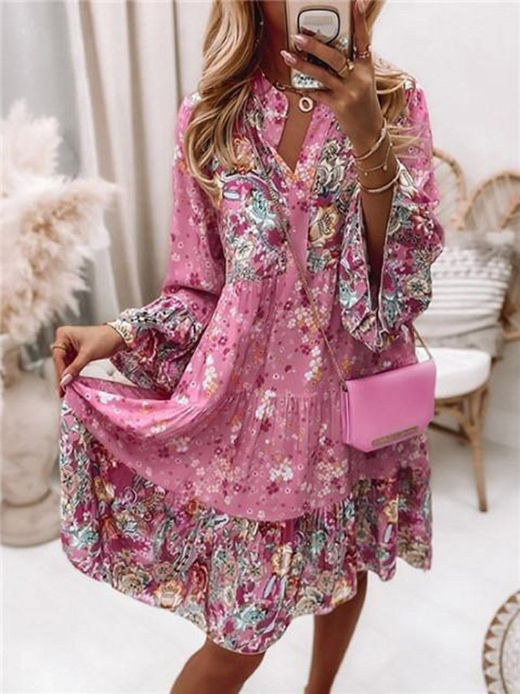 Céline - Robe Bohème Élégante