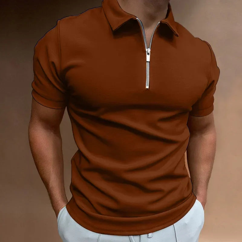 Julien - Polo Zippé Élégant