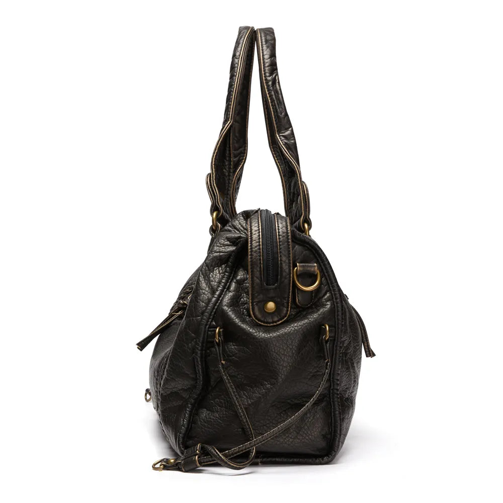 Marie - Sac Main Noir Femme