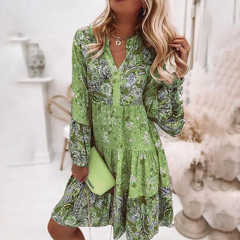 Céline - Robe Bohème Élégante