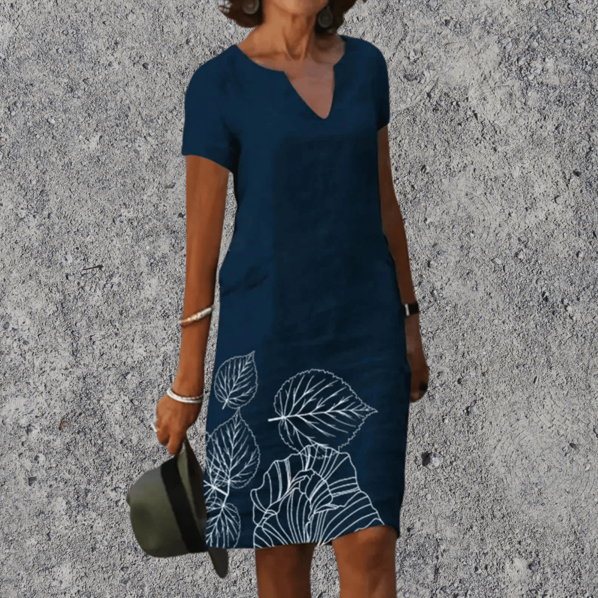 Delphine - Robe Midi Légère Fluide