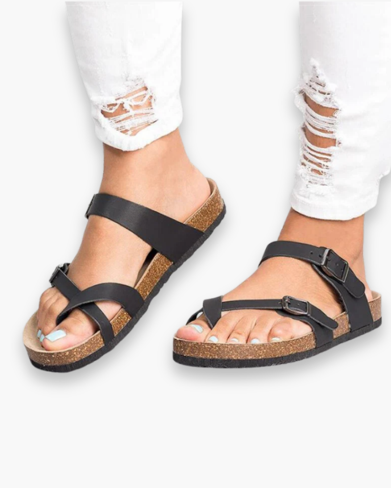 Sandales réglables pour femmes | Confortable 0