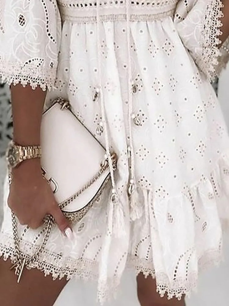 oralie - Robe chic et classique - Coupe intemporelle - Femme