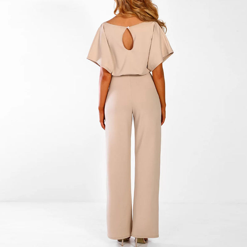 Élodie - Pantalon ample taille haute - Confort maximal - Femme