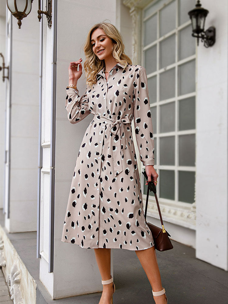 Delphine - Robe Chemise Bohème