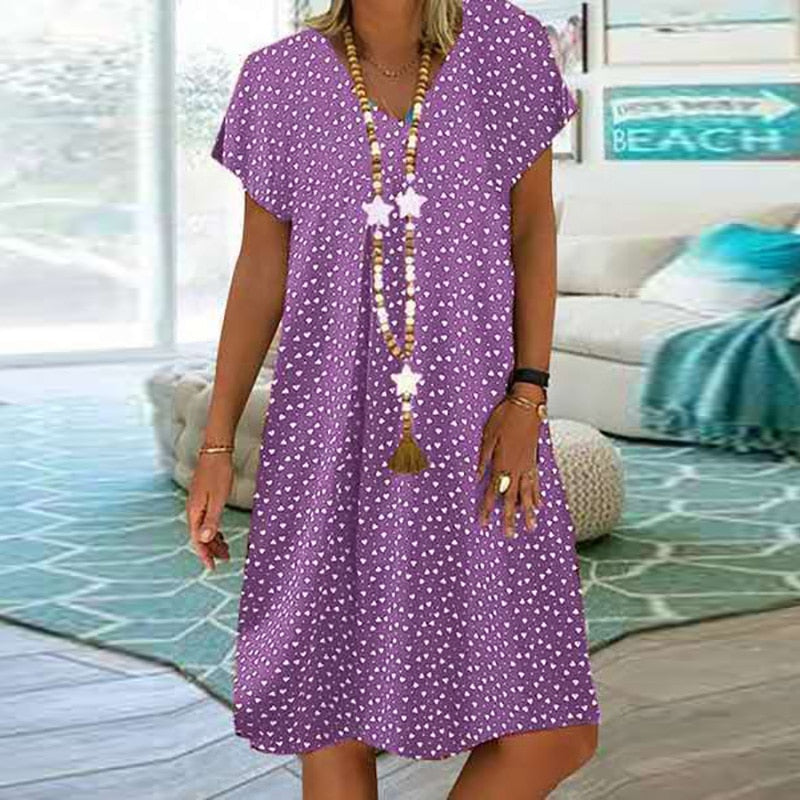 Marine - Robe D'Été Raffinée