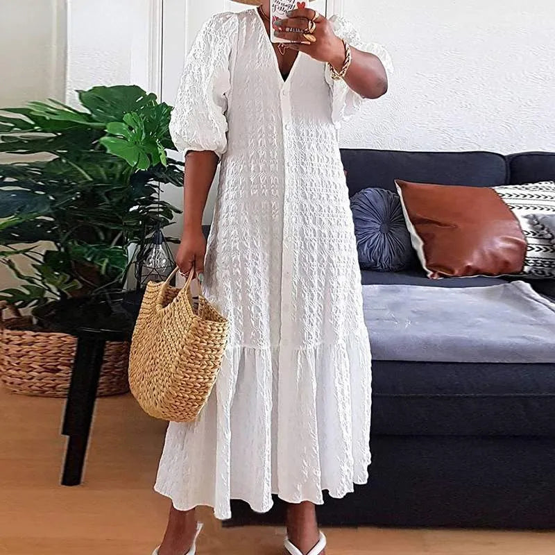 Isabelle - Robe Maxi Légère D'Été