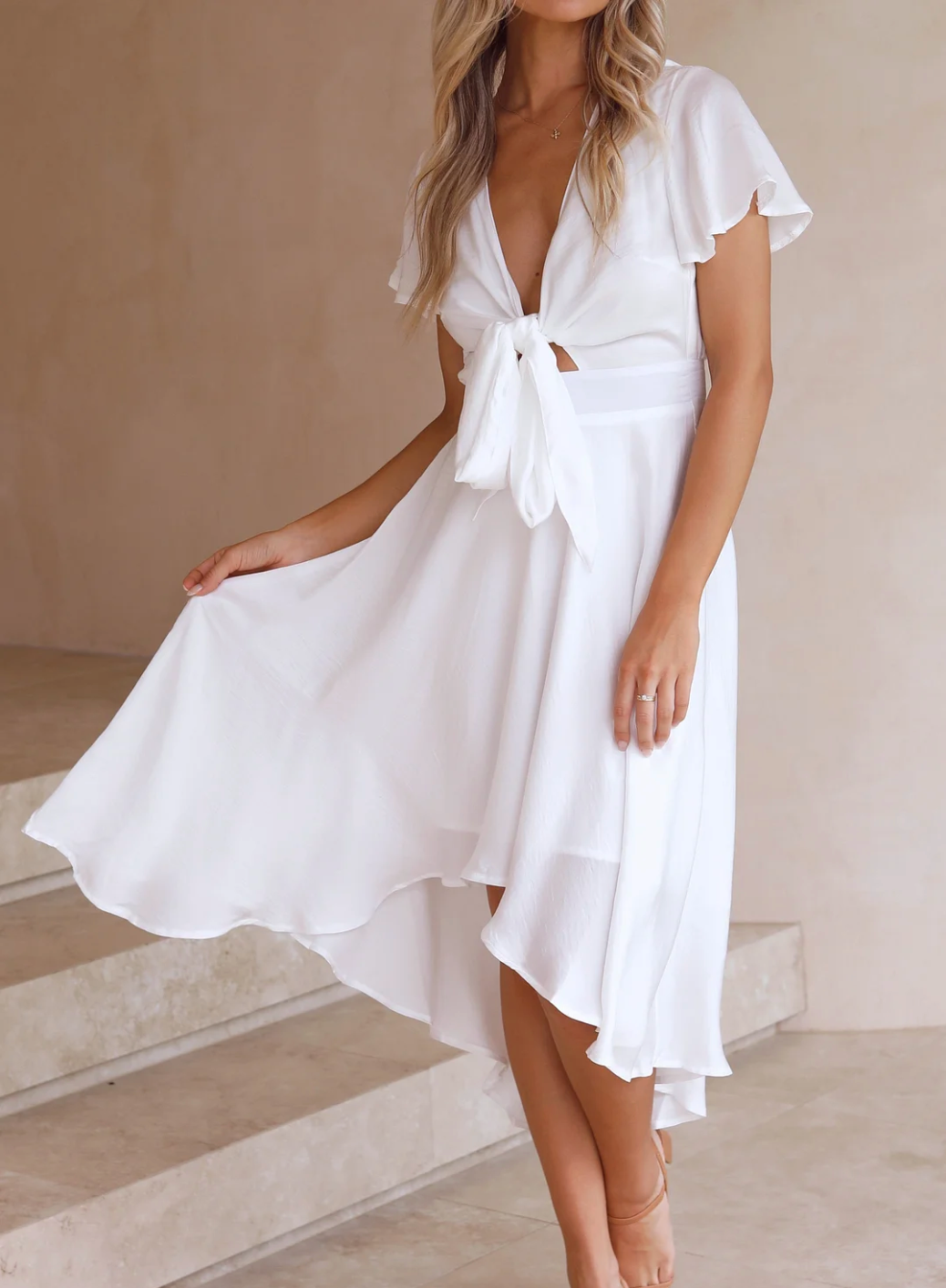 Béatrice - Maxi-robe fluide - Style chic, Élégant - Femme
