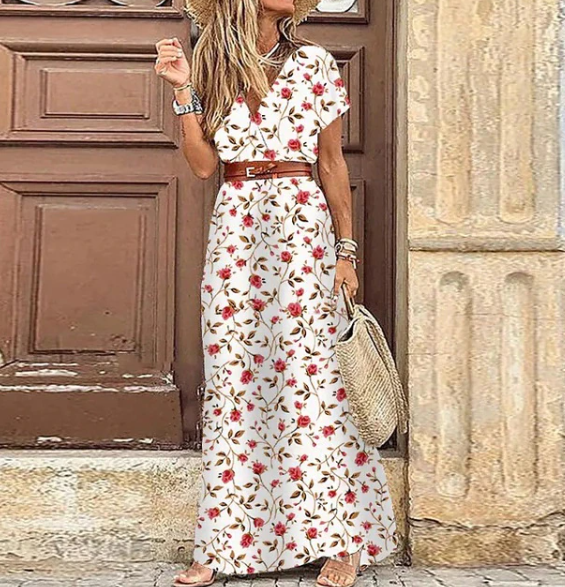 Camille - Robe Maxi Élégante