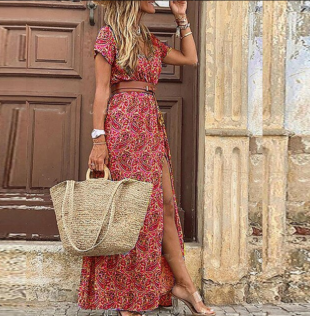 Camille - Robe Maxi Élégante