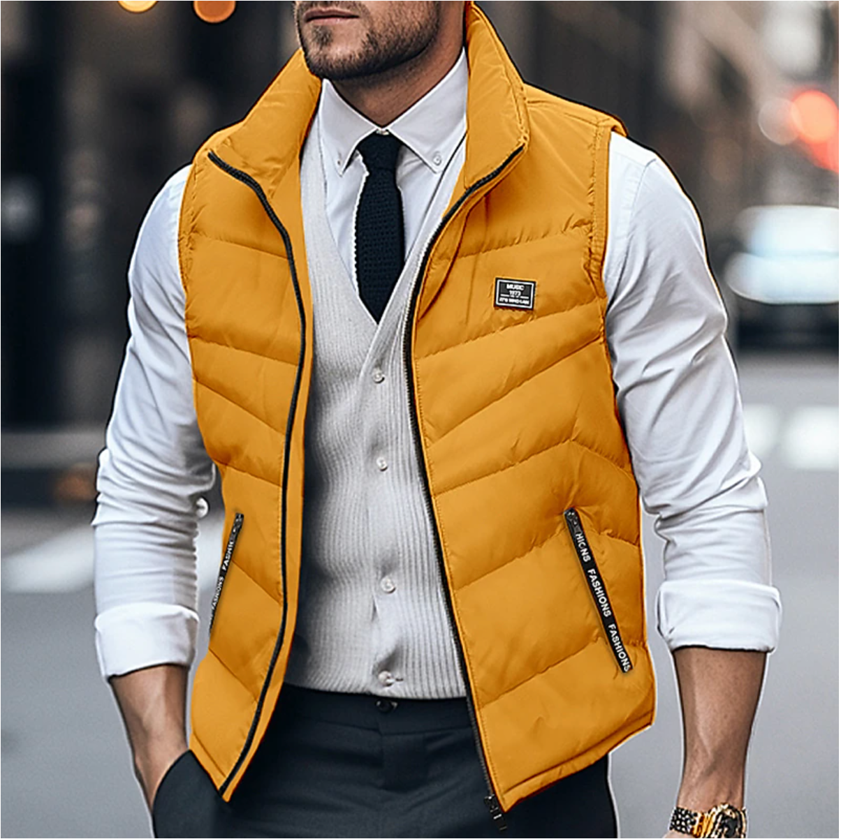 Jules - Gilet homme matelassé léger