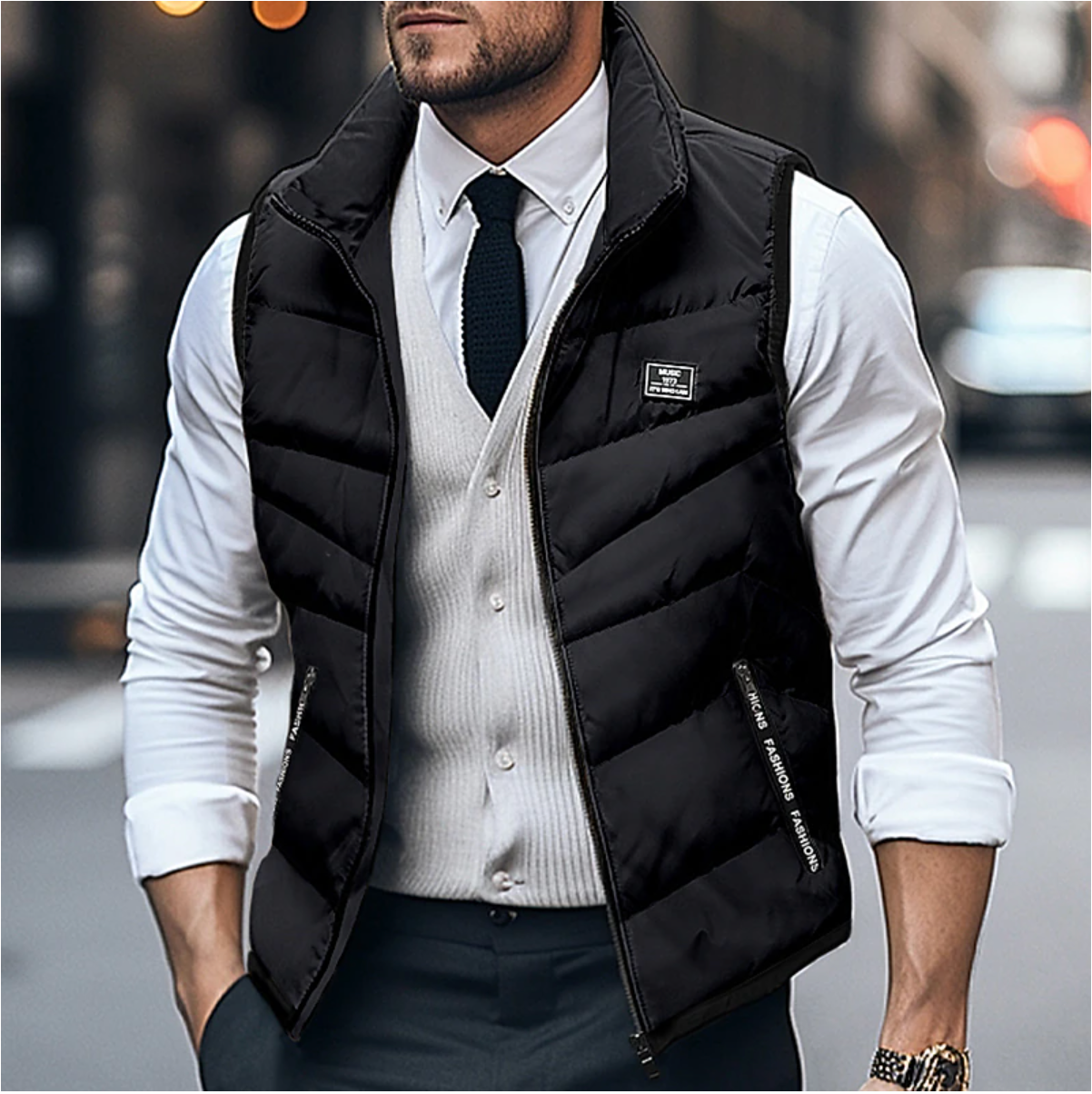 Jules - Gilet homme matelassé léger