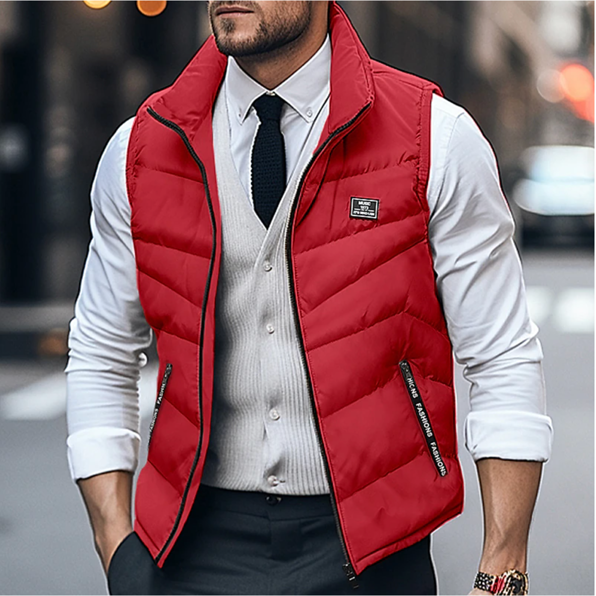 Jules - Gilet homme matelassé léger