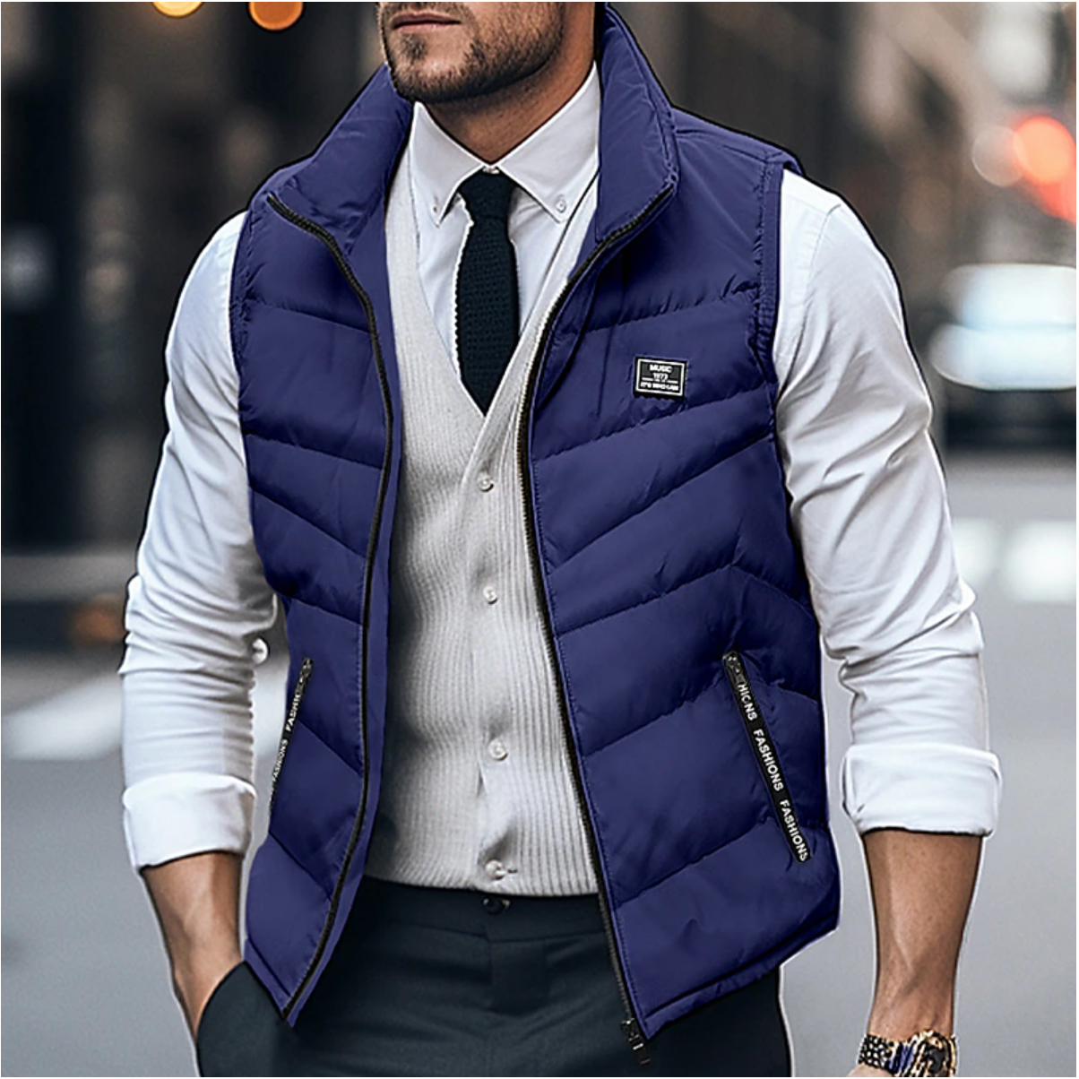 Jules - Gilet homme matelassé léger