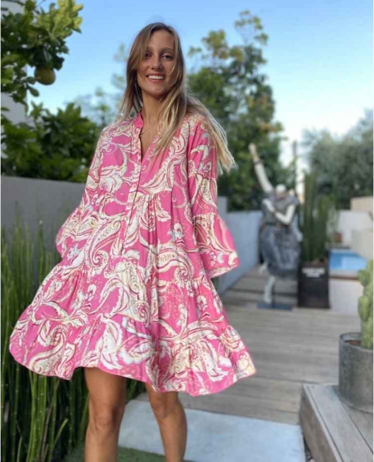 Céline - Robe Bohème Élégante