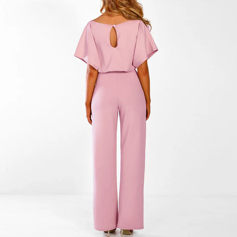 Élodie - Pantalon ample taille haute - Confort maximal - Femme
