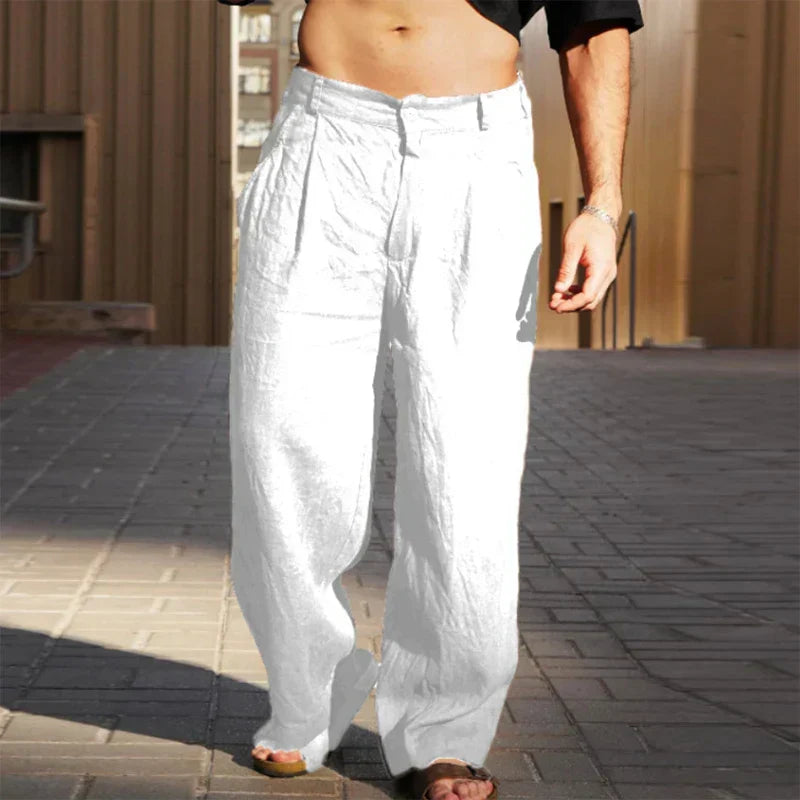 Sandrine - Pantalon en Lin Léger