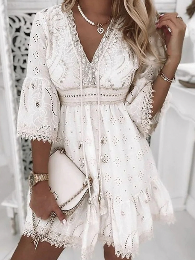 oralie - Robe chic et classique - Coupe intemporelle - Femme