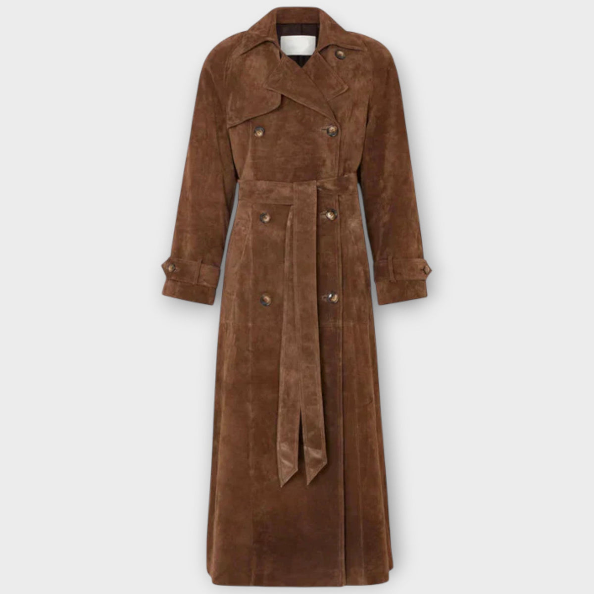 Nadine | Trench Élégant Vintage Ceinturé