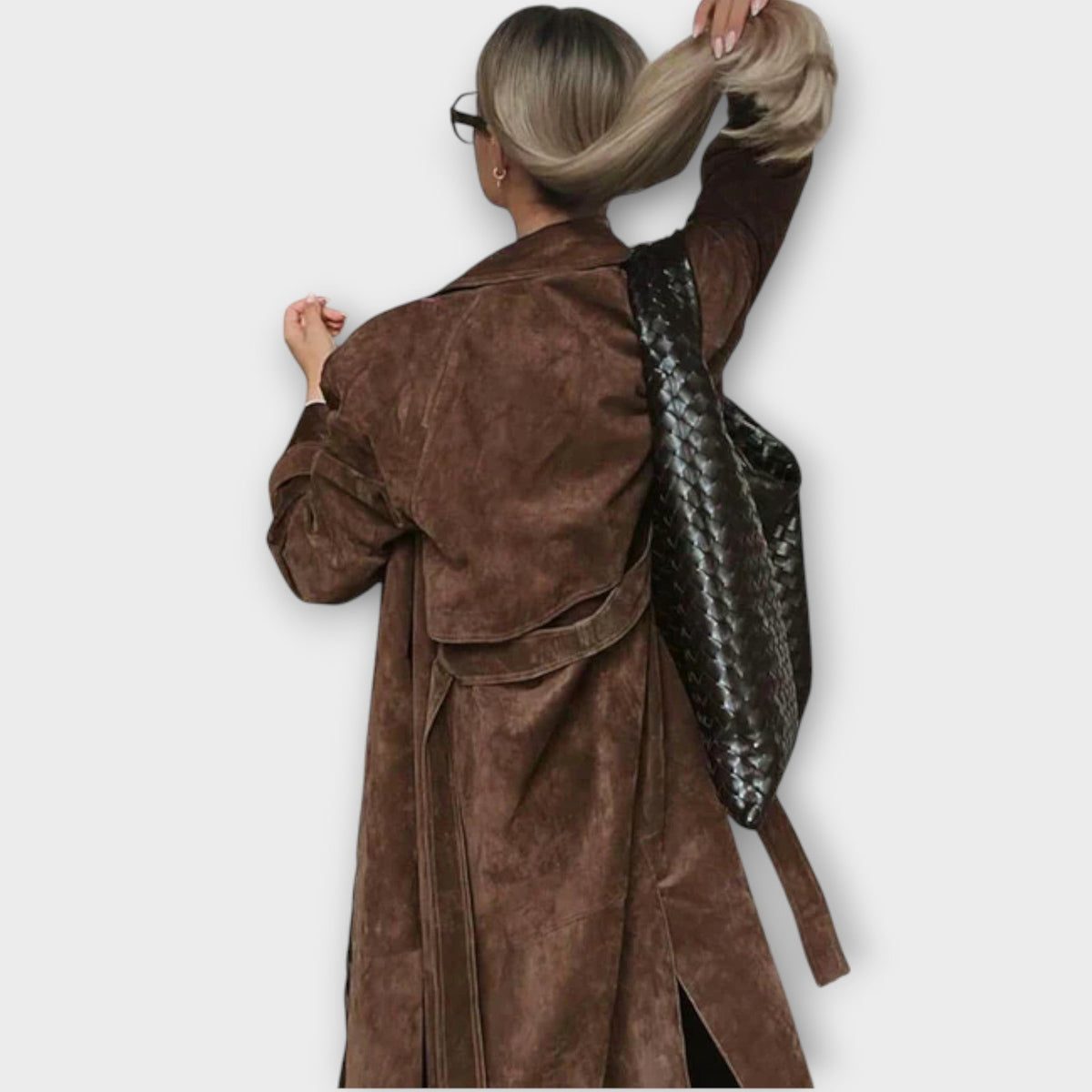 Nadine | Trench Élégant Vintage Ceinturé