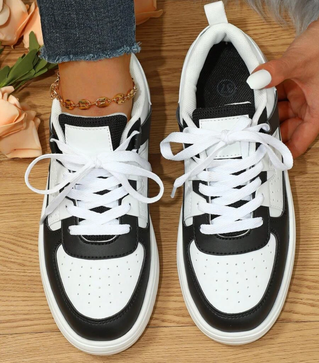 Charlotte | Baskets Stylées à Plateforme