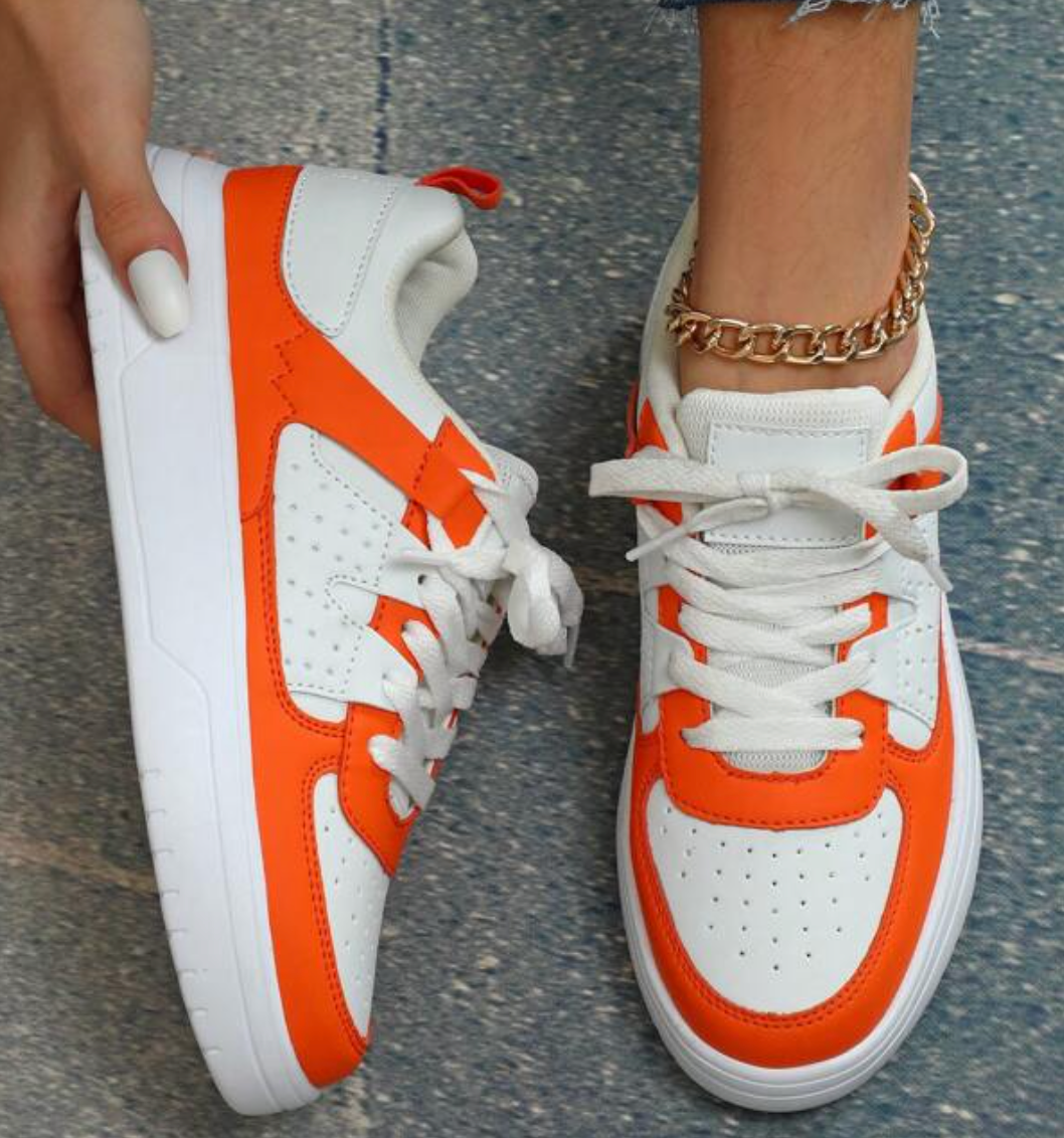Charlotte | Baskets Stylées à Plateforme