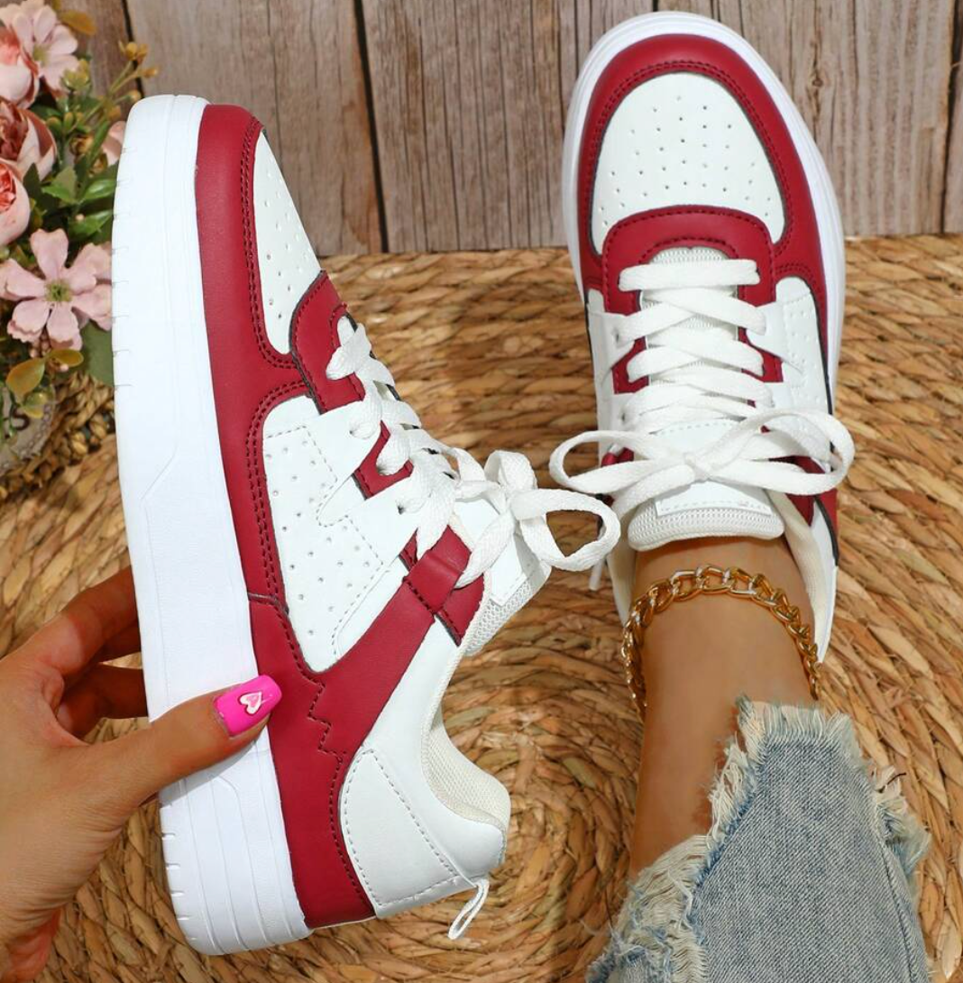 Charlotte | Baskets Stylées à Plateforme