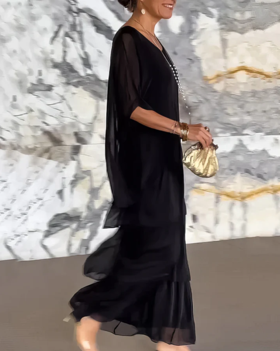 Amandine - Robe Longue de Soirée Élégante Femme