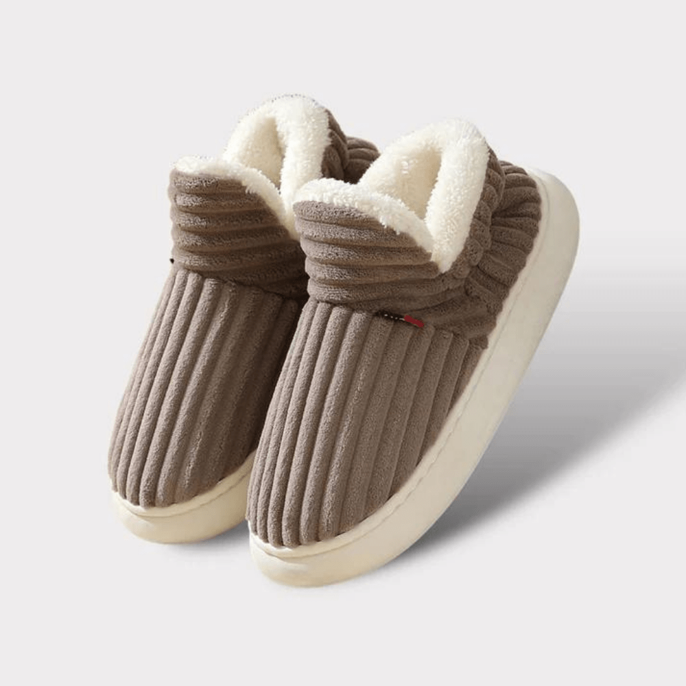 Sophie - Pantoufles Thermiques Chaudes Femme