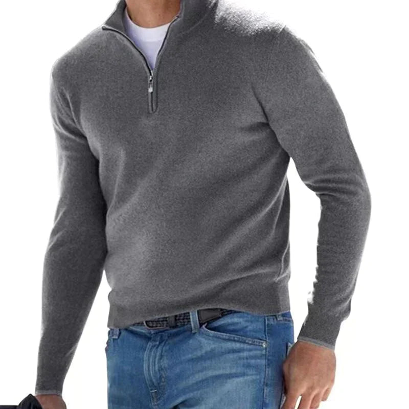 Jules - Pull homme à demi-zip