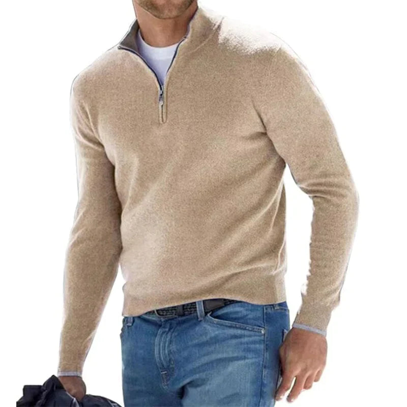 Jules - Pull homme à demi-zip