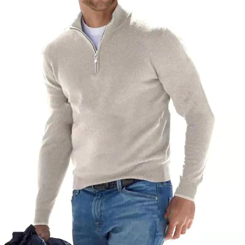 Jules - Pull homme à demi-zip